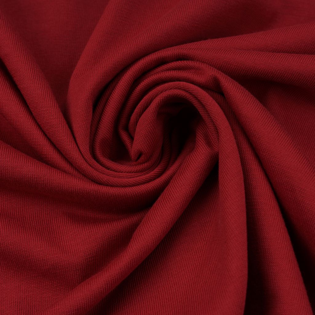 Áo Thun Unisex Form Boxy In Nhũ - Đỏ