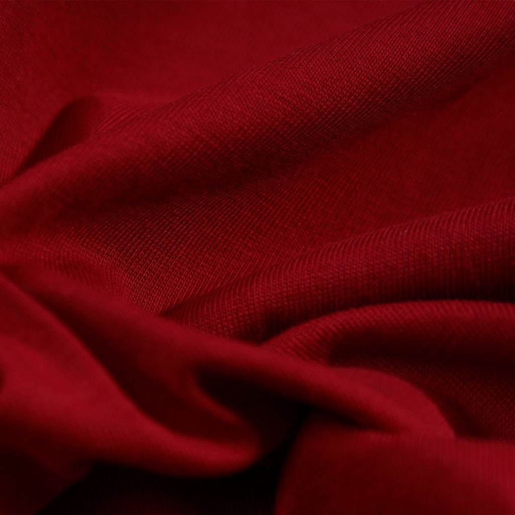 Áo Rắn Boxy In Logo Unisex - Đỏ