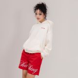  Áo Hoodie Unisex Form Oversize - Trắng 