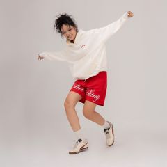 Áo Hoodie Unisex Form Oversize - Trắng