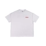  Áo Rắn Boxy In Logo Unisex - Trắng 