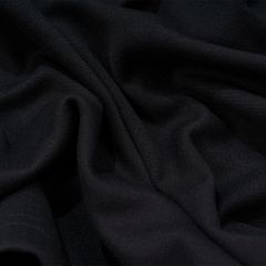 QUẦN SHORT NỈ THÊU LOGO - ĐEN