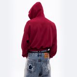  CHACHING HOODIE ZIP - ĐỎ 