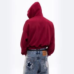 CHACHING HOODIE ZIP - ĐỎ