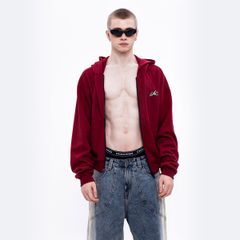 CHACHING HOODIE ZIP - ĐỎ
