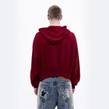  CHACHING HOODIE ZIP - ĐỎ 