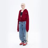  CHACHING HOODIE ZIP - ĐỎ 