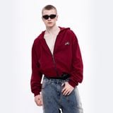  CHACHING HOODIE ZIP - ĐỎ 