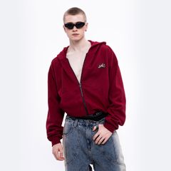 CHACHING HOODIE ZIP - ĐỎ