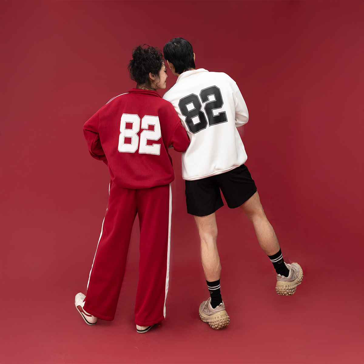  Set Áo Quần In Logo 82 