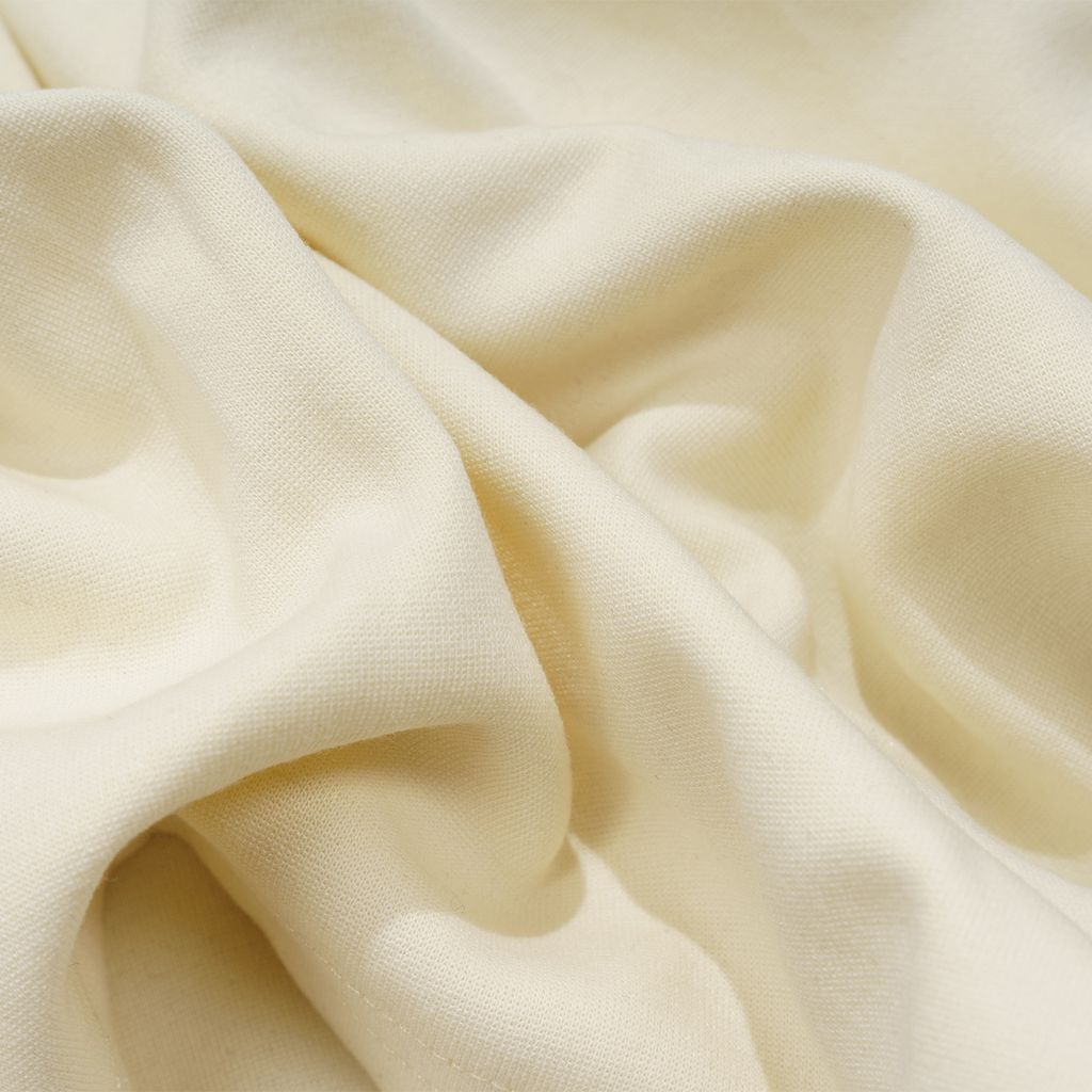 QUẦN SHORT NỈ THÊU LOGO - VÀNG KEM