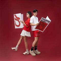 Áo Thun Couple Họa Tiết Valentine - Đỏ đô