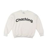  Áo Sweater Unisex Form Oversize - Trắng 