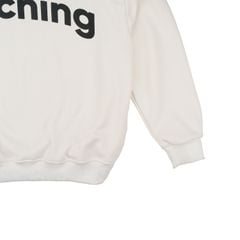 Áo Sweater Unisex Form Oversize - Trắng