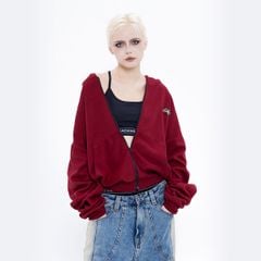CHACHING HOODIE ZIP - ĐỎ