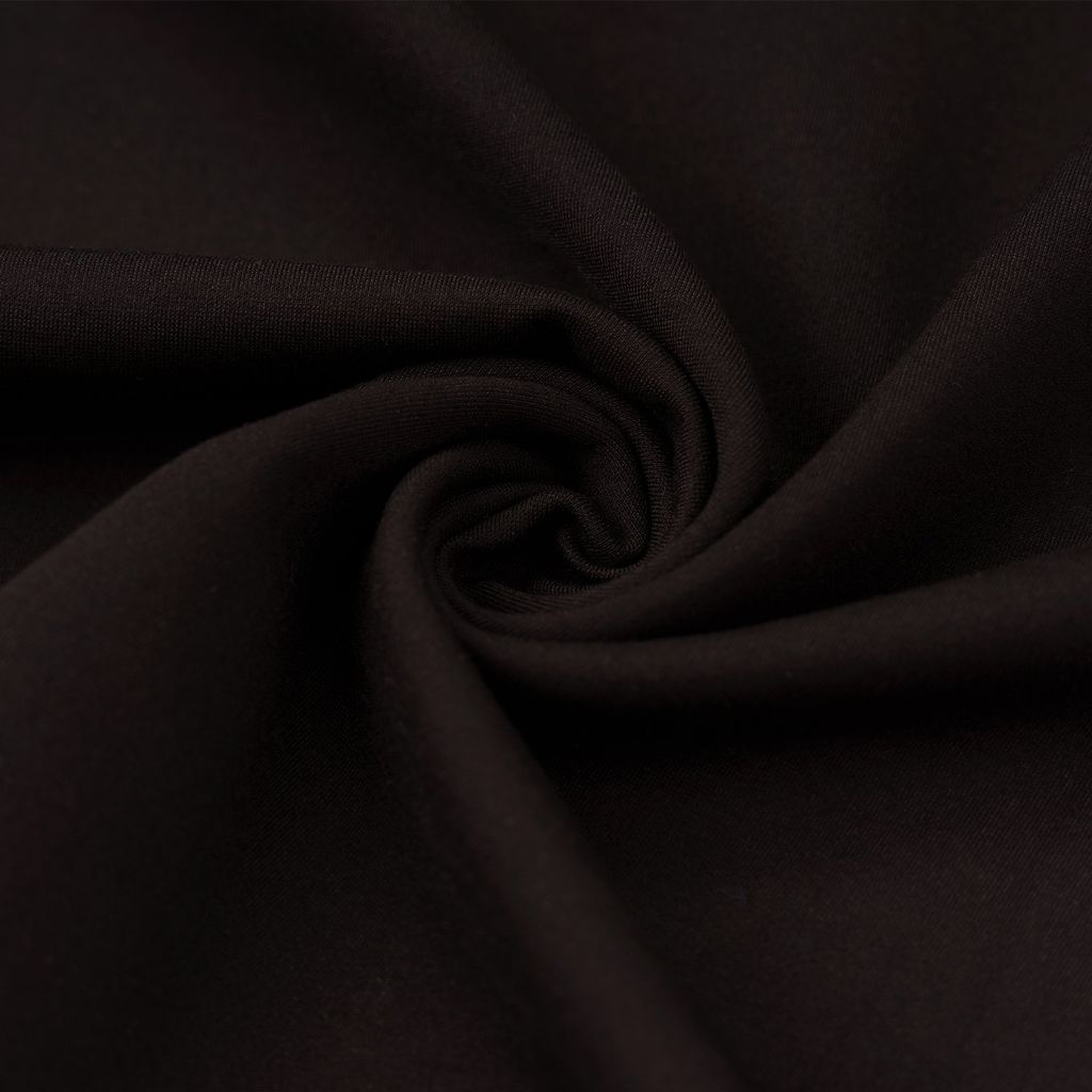 Áo Polo Form Boxy Logo Thêu Unisex - Đen