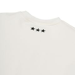 Áo Sweater Unisex Form Oversize - Trắng