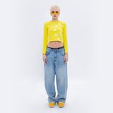  CHACHING STAR LONG-SLEEVE TOP – Yellow 