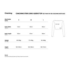 CHACHING STAR LONG-SLEEVE TOP – Yellow