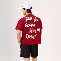 Áo Thun Couple Họa Tiết Lover Bông Xù - Trắng