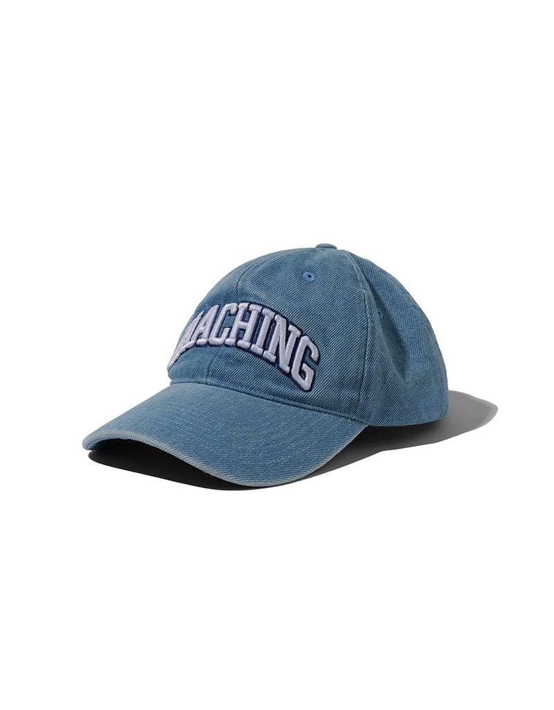 CHACHING EMBROIDERY DENIM CAP