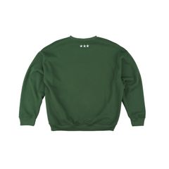 Áo Sweater Unisex Form Oversize - Xanh lá