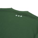  Áo Sweater Unisex Form Oversize - Xanh lá 