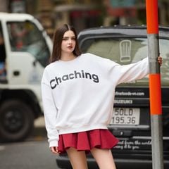 Chân Váy Dáng Xòe Nỉ Bông - Đỏ rượu