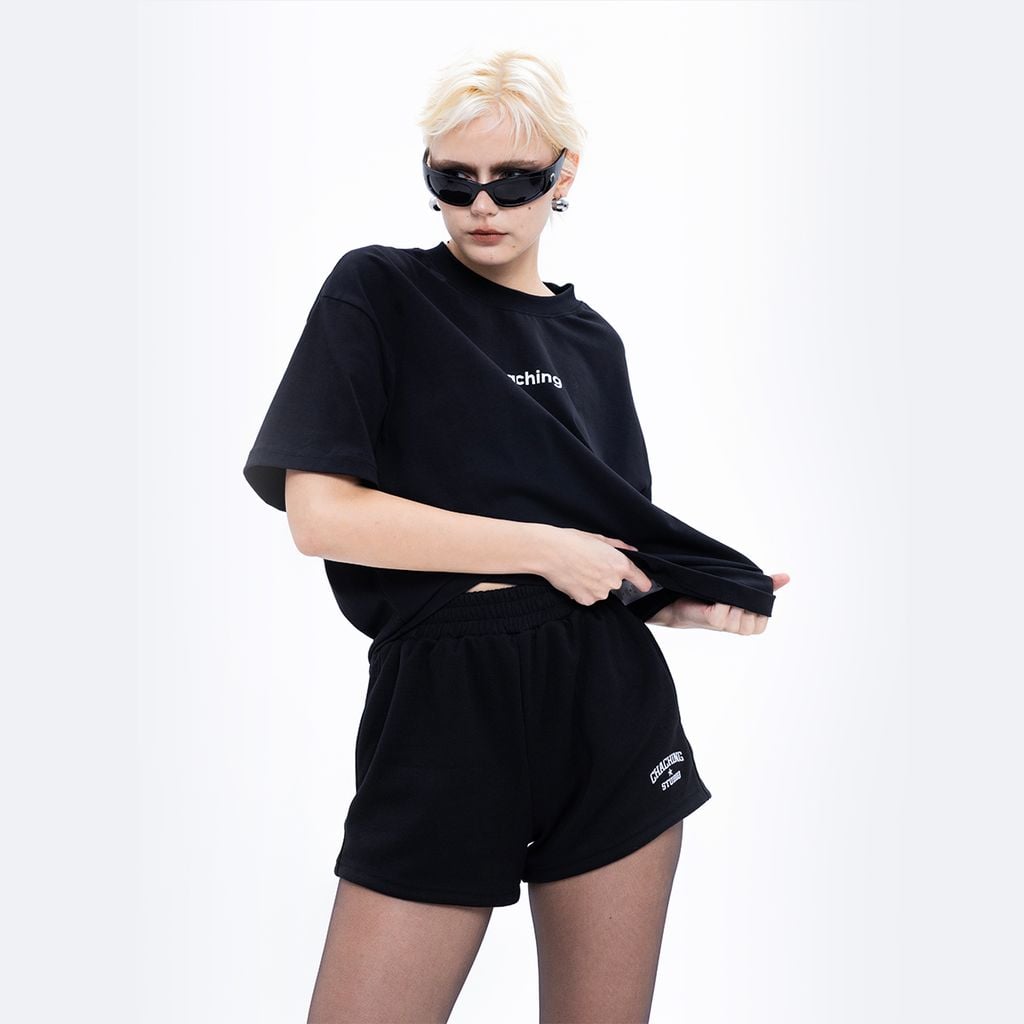 CHACHING BIG BOY T-SHIRT - BLACK