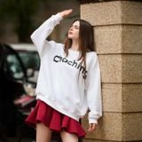  Chân Váy Dáng Xòe Nỉ Bông - Đỏ rượu 