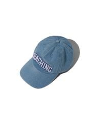 CHACHING EMBROIDERY DENIM CAP