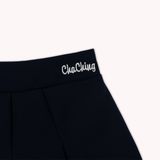  Chân Váy Xếp Ly Linen Xước - Đen 