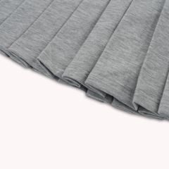 Chân Váy Xếp Ly Dáng Xoè Ngắn - Xám