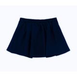  Chân Váy Xếp Ly Linen Xước - Xanh Navy 