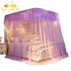 Màn mùng khung không khoan tường chống muỗi , decor,trang trí phòng ngủ, phòng cưới,  đẹp