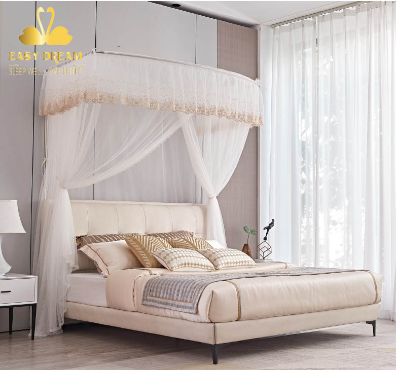 Màn khung thu gọn không khoan tường - Mùng ngủ cao cấp chống muỗi hiện đại