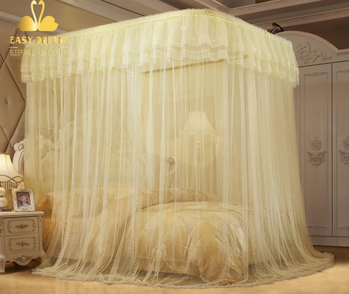 Màn khung - Mùng ngủ cao cấp chống muỗi không khoan tường