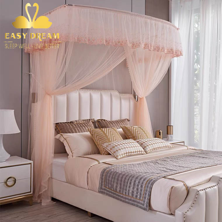 Màn khung thu gọn không khoan tường - Mùng ngủ cao cấp chống muỗi hiện đại