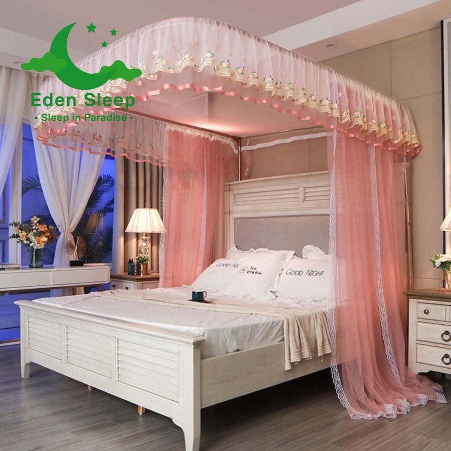 SĂN SALE  【BẢN 2023 】 Màn/ Mùng khung inox không khoan tường ,màn chống muỗi