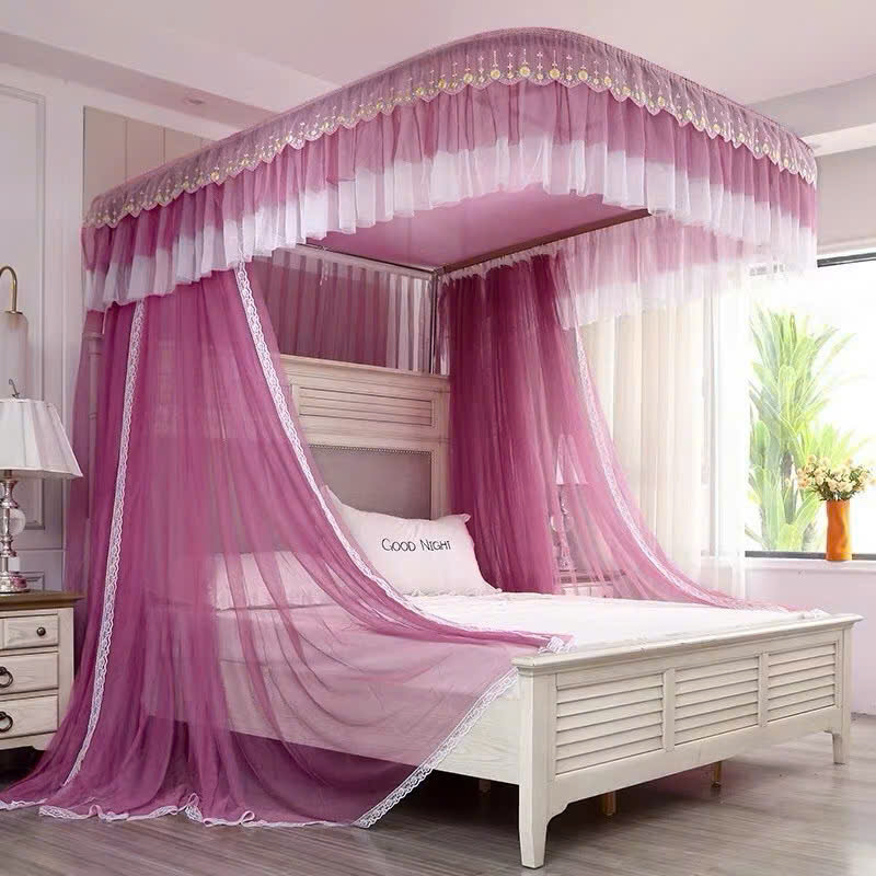 SĂN SALE  【BẢN 2023 】 Màn/ Mùng khung inox không khoan tường ,màn chống muỗi