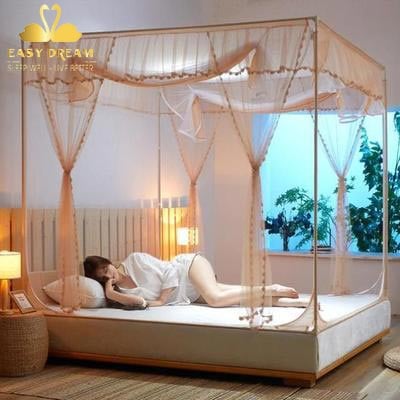 Màn khung vuông không khoan tường - Mùng ngủ cao cấp EASY DREAM