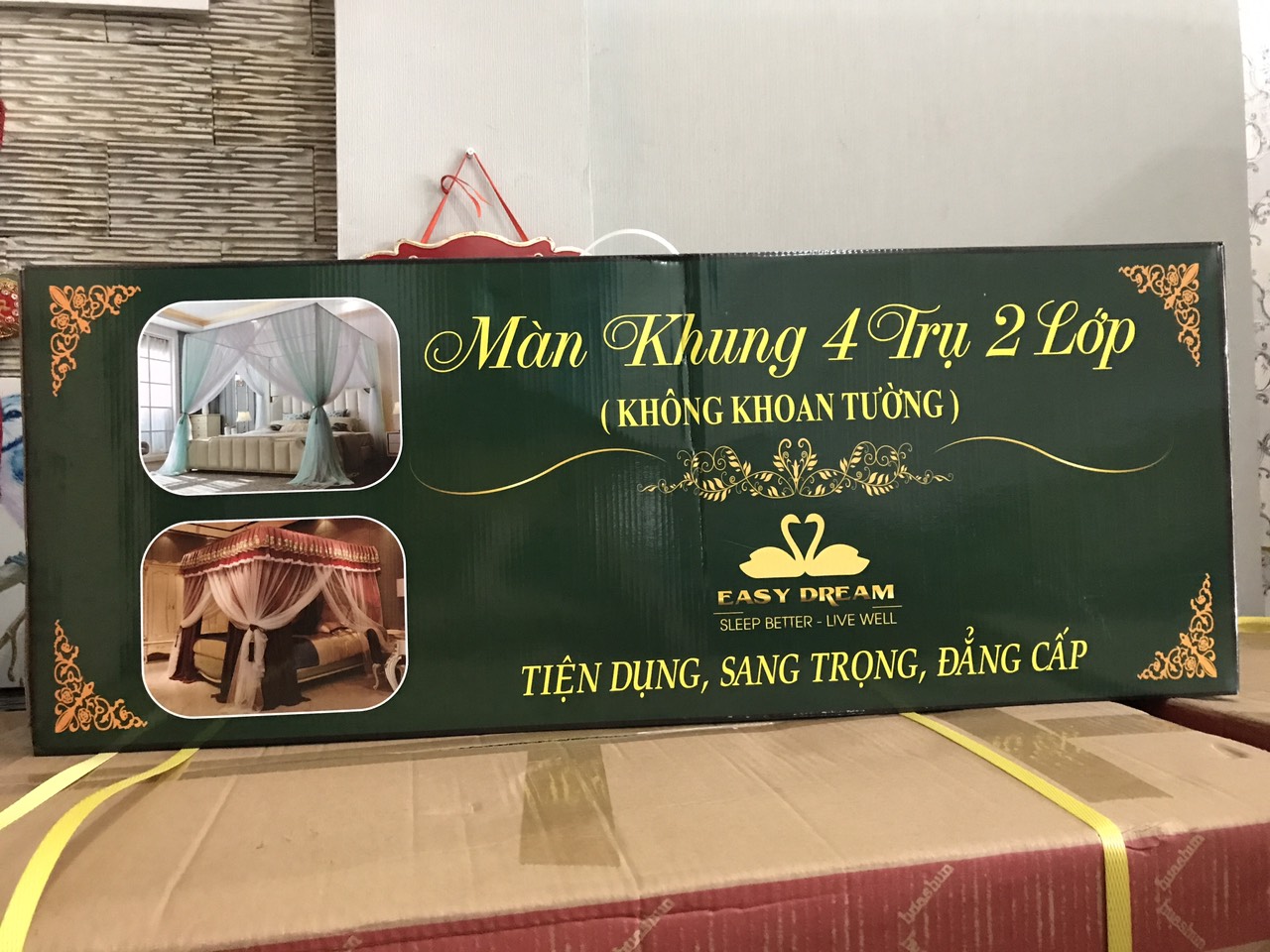 Màn khung không khoan tường  BẢN NÂNG CẤP  , mùng ngủ cao cấp chống ,muỗi ,trang trí ,decor phòng ngủ , khách sạn,resort, homestay, phòng cưới đẹp