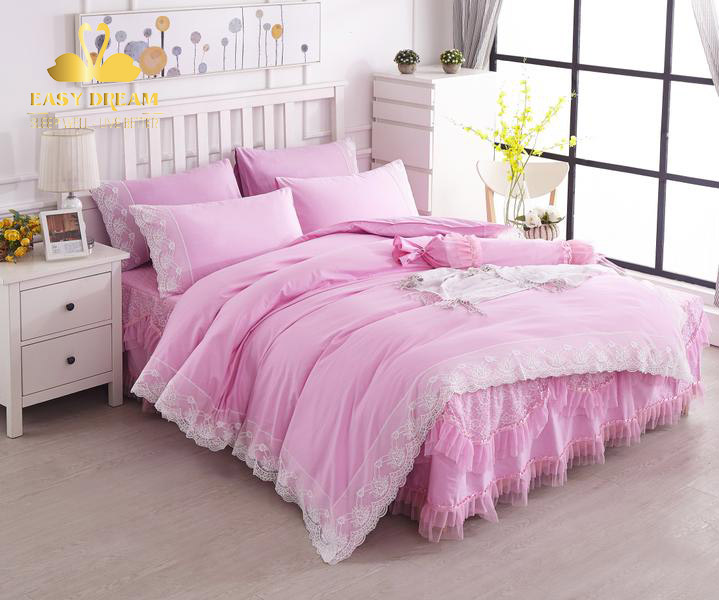 Ga gối chăn cưới  cotton cao cấp ren thêu GA + 2 VỎ GỐI NẰM +1 VỎ GỐI ÔM +1 VỎ CHĂN HÈ