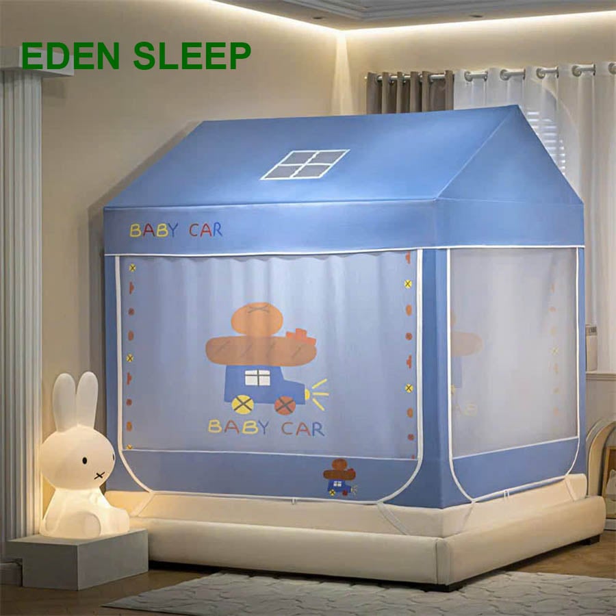 Lều Trẻ Em  Màn mới nhà 2025 mới phòng ngủ chống rơi trẻ em gái công chúa phòng ngủ trong nhà lều