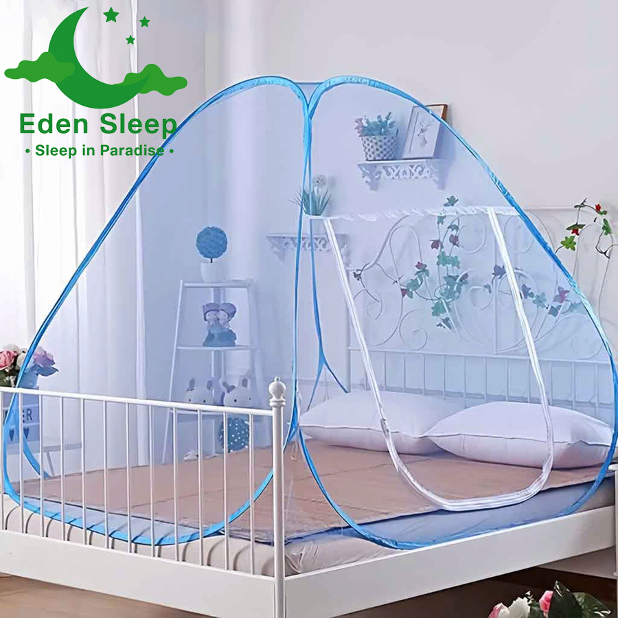 Mùng ( màn) chụp chống muỗi người lớn tự bung, gấp gọn cao