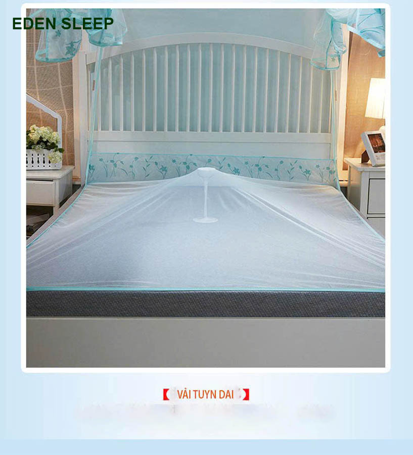 Màn chụp gọng nối mẫu mới cao cấp EDEN SLEEP  - Mùng chụp chống muỗi người lớn