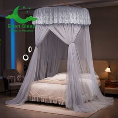 Công chúa kiểu mới trần lưới chống muỗi hình tròn  màn tròn công chúa ,màn ngủ