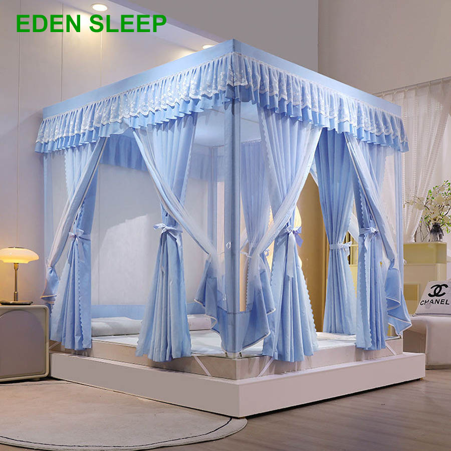 Màn khung vuông - mùng ngủ hiện đại chống muỗi cao cấp