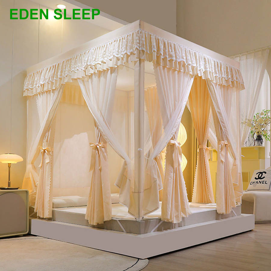 Màn khung vuông - mùng ngủ hiện đại chống muỗi cao cấp