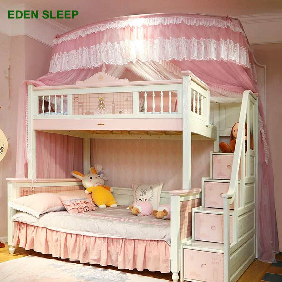 Màn khung giường tần trẻ em - mùng dành cho giường tầng